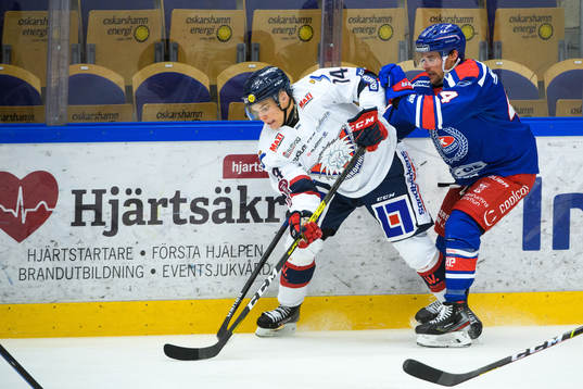 Linköpings Arvid Costmar och Oskarshamns Kim Strömberg