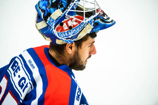 Oskarshamns målvakt Joe Cannata