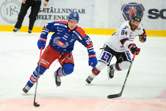 Oskarshamns Kim Strömberg och Linköpings Jimmy Andersson