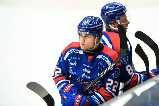 Oskarshamns John Dahlström och Fredrik Olofsson deppar