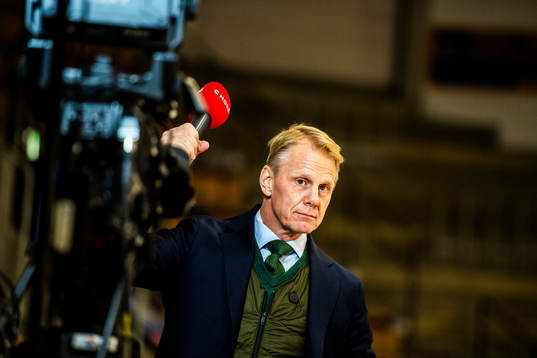 Cmores kommentator Niklas Wikegård