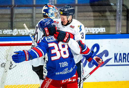 Oskarshamns Nichlas Torp och Linköpings William Worge Kreü