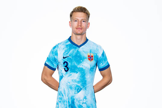 Andreas Hanche-Olsen of the Norwegian national football