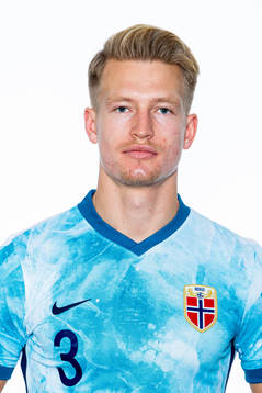 Andreas Hanche-Olsen of the Norwegian national football