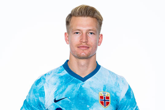 Andreas Hanche-Olsen of the Norwegian national football