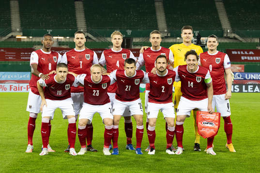 In this handout photo from the Austrian Football