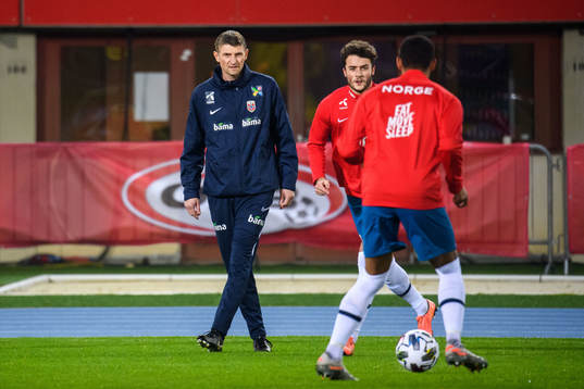 Tore André Flo, assistant coach of Norway