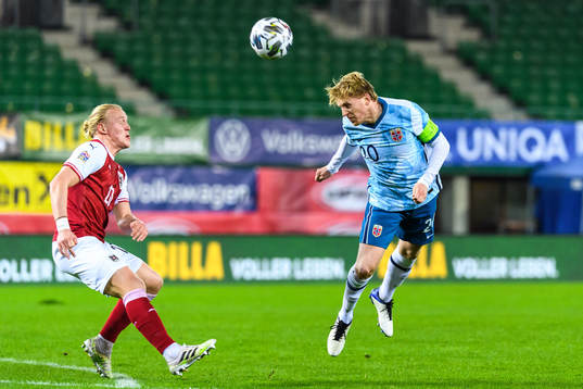 Xaver Schlager of Austria and Mats Møller Dæhli of Norway