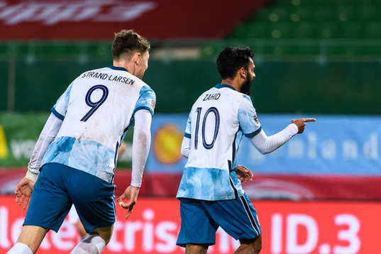 Ghayas Zahid of Norway celebrates