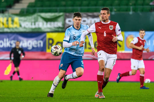 Stefan Ilsanker of Austria and Jørgen Strand Larsen of