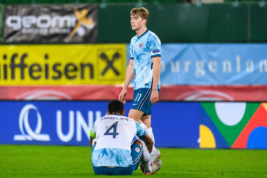 Kristian Thorstvedt and Ruben Gabrielsen of Norway look