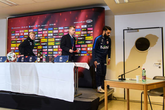 Mats Møller Dæhli, Leif Gunnar Smerud, head coach, and