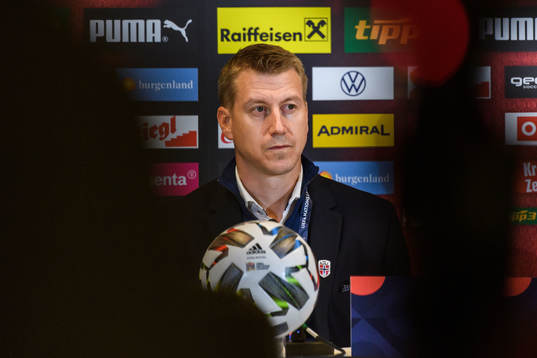 Leif Gunnar Smerud, head coach of Norway