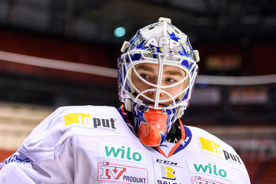 Växjös målvakt Erik Källgren