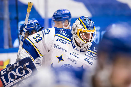 Leksands målvakt Axel Brage