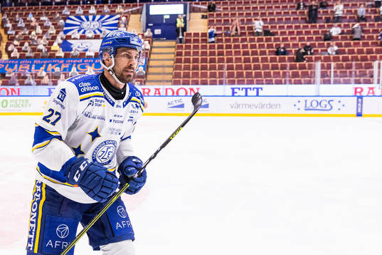 Leksands Marek Hrivík jublar