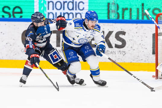 Linköpings Oula Palve och Leksands Matt Caito