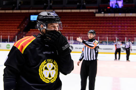 Brynäs Niclas Andersén deppar