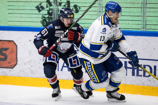 Linköpings Markus Ljungh och Leksands Jon Knuts