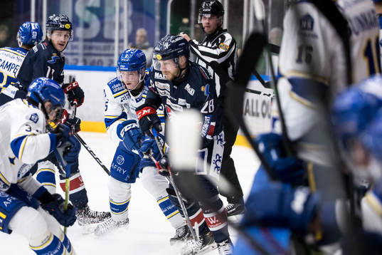 Leksands Calle Själin och Linköpings Jaakko Rissanen