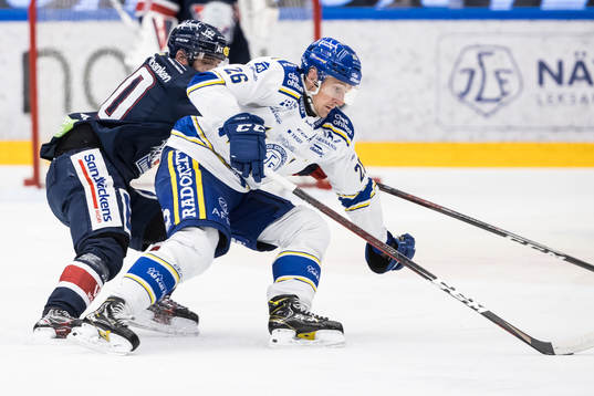 Leksands Patrik Norén och Linköpings Nikola Pasic