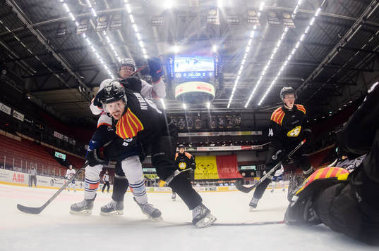 Växjös Jack Drury mot Brynäs John Nyberg
