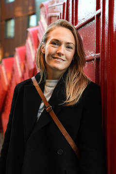 Chelsea LFC football player Magdalena Eriksson poses for a