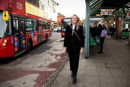 Chelsea LFC football player Magdalena Eriksson poses for a