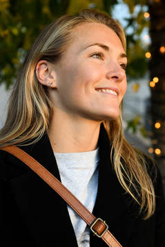 Chelsea LFC football player Magdalena Eriksson poses for a