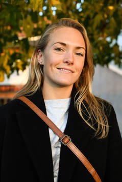 Chelsea LFC football player Magdalena Eriksson poses for a