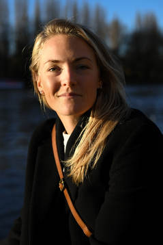 Chelsea LFC football player Magdalena Eriksson poses for a