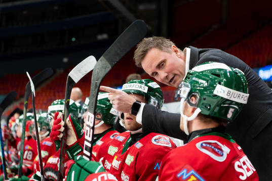 Frölundas tränare Roger Rönnberg