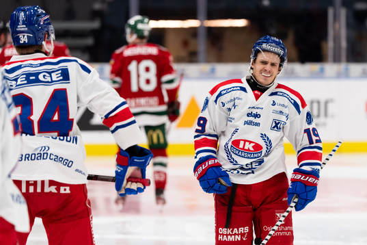 Oskarshamns Tyler Kelleher deppar