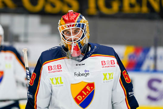 Djurgårdens målvakt Mantas Armalis
