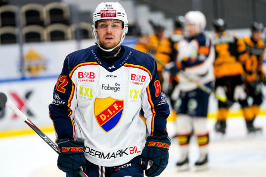 Djurgårdens Ludvig Hedström deppar