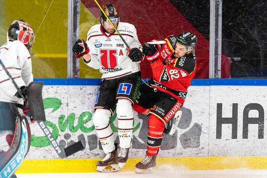 Örebros Stefan Warg och Luleås Desousa, Chris Desousa