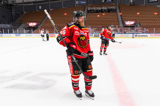 Luleås Linus Klasen deppar