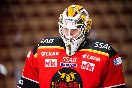 Luleås målvakt Jesper Wallstedt