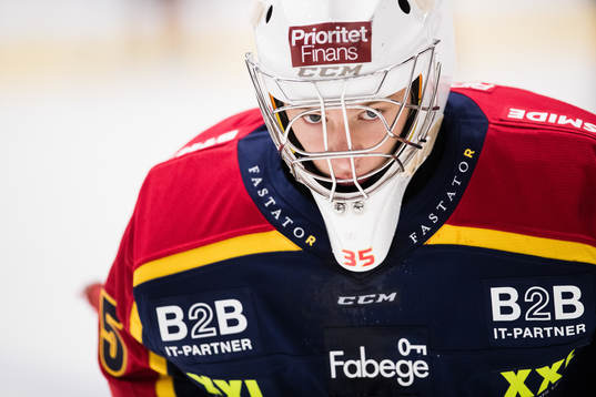 Djurgårdens målvakt Carl Lindbom