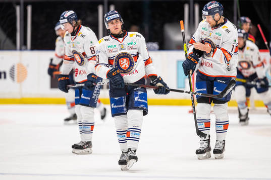 Växjös Jack Drury och Ilari Melart deppar