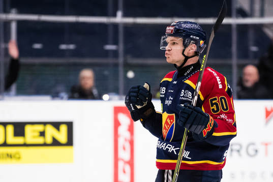 Djurgårdens Tobias Ekberg jublar