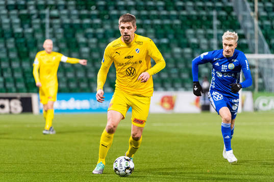 Halmstads Mikael Boman och Sundsvalls Pontus Silfwer