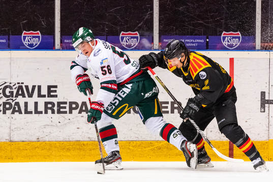Frölundas Jesper Sellgren och Brynäs Kristofer Berglund