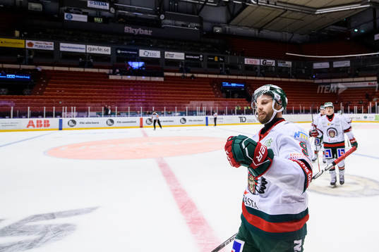 Frölundas Jan Mursak jublar