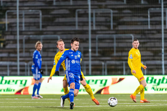 Halmstads Joel Allansson och Sundsvalls Pontus Silfwer