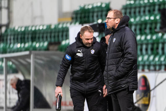 Halmstads tränare Magnus Haglund