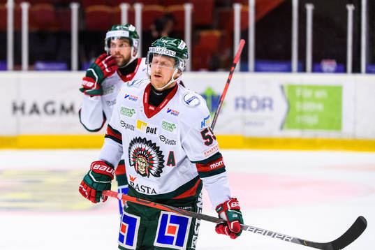 Frölundas Simon Hjalmarsson deppar