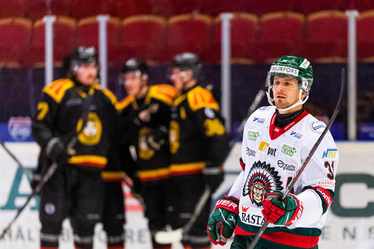 Frölundas Nicklas Lasu deppar