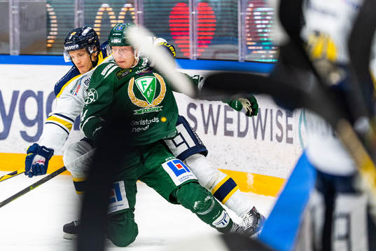 s Didrik Strömberg och Färjestads Victor Ejdsell