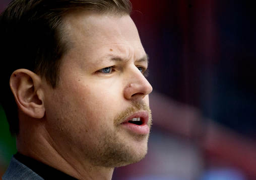 Oskarshamns tränare Martin Filander